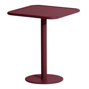 Petite Friture Week-end Bistro Tafel Vierkant - Burgundy