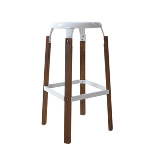 Carmen houten spijlenstoel zwart - set van 2