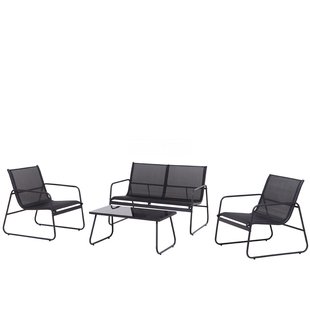 Nena-Liz eetkamerstoel zwart met mosgroen zitkussen - houten onderstel