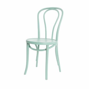 Nena-Liv eetkamerstoel wit met zeegrijs zitkussen - zwart houten onderstel