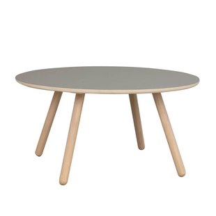 Nora-Mae eetkamerstoel bouclé taupe - beige onderstel