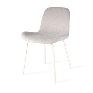 Niva-Fé draaibare tulp barkruk taupe melange - verstelbaar - mat zwart onderstel