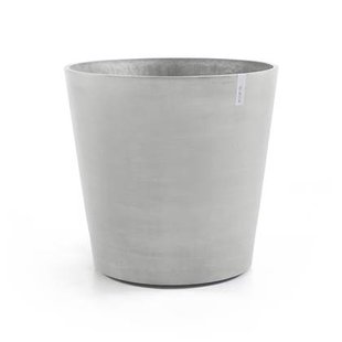 Ecopots Amsterdam Bloempot Met Wielen Ø 80 cm - Witgrijs Ecopots Amsterdam Bloempot Met Wielen Ø 80 cm - Witgrijs