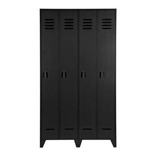 WOOOD Stijn Lockerkast - Zwart