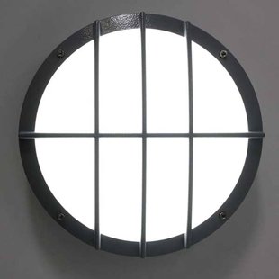 Akzentlicht Wandlamp Sun 8 LED gegoten aluminium, 3.000K 13W