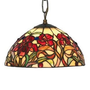 Artistar Kleine hanglamp Eline in Tiffany stijl