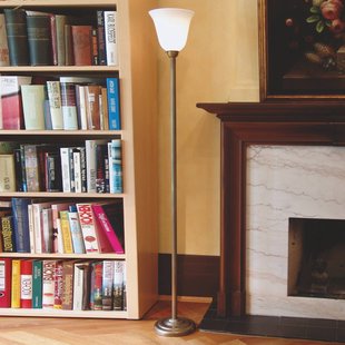 Berliner Messinglampen Antieke vloerlamp HENRIETTE