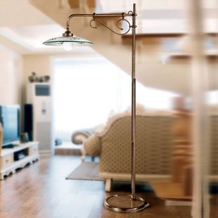 Cremasco Sierlijke vloerlamp Bassano groen