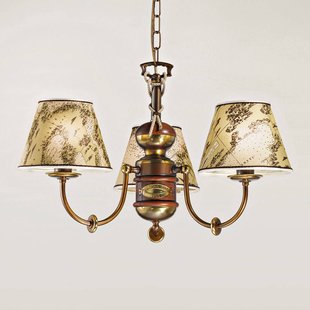 Cremasco Indrukwekkende kroonluchter Nautica 3-lichts