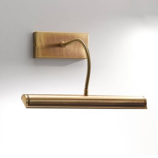 Cremasco Schilderijverlichting Davide, mat, oud messing