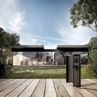 Wandcontactdooszuil CMD 9016 voor buitengebruik