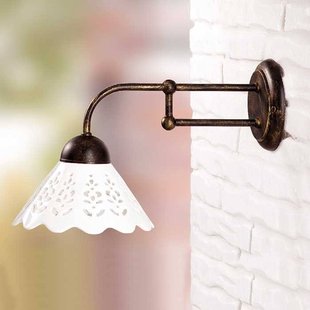 Ceramiche Kleine wandlamp I PORTICI, 18 cm Ceramiche Kleine wandlamp I PORTICI, 18 cm
