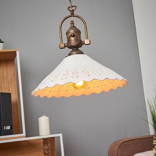 Ceramiche Hanglamp Pizzo met ketting, 1-lamps