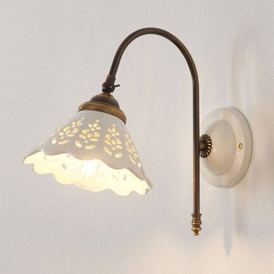 Ceramiche Portico - wandlamp met gebogen arm