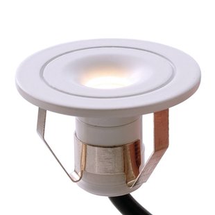 Deko-Light Plafond inbouwlamp Punto Lumi, wit, 1 W, 3.000 K