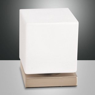 Fabas Luce Met aanraakdimmer - LED tafellamp Brenta goud