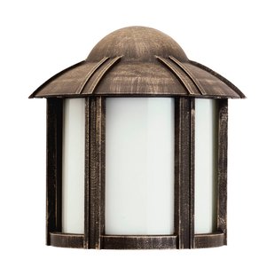 Albert Leuchten Affra buitenwandlamp in landhuisstijl bruin
