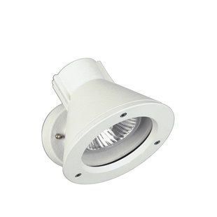 Albert Leuchten Wandspot 643 W, wit, IP54, E27, aluminium, draaibaar