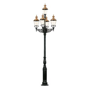 K.S. Verlichting Representatieve lantaarnpaal Monaco 5-lamps