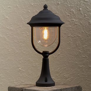 Konstsmide Parma sokkellamp, zwart