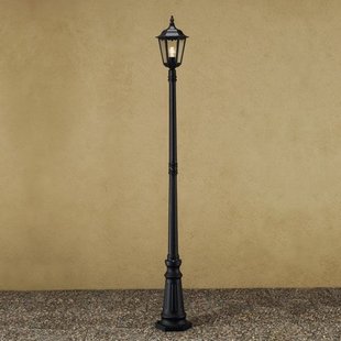 Konstsmide Mastlamp Firenze, 1-lamps, zwart