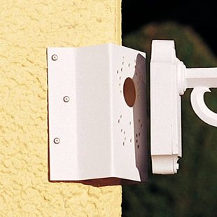 Konstsmide Hoekbevestiging voor wandlampen, wit