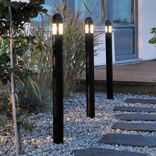 Konstsmide Veelzijdige set van 3 LED tuinpadverlichting Amalfi Konstsmide Veelzijdige set van 3 LED tuinpadverlichting Amalfi