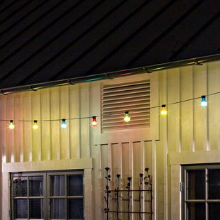 Konstsmide Christmas Biertuin lichtketting 10 kleurrijke LED lampen Konstsmide Christmas Biertuin lichtketting 10 kleurrijke LED lampen