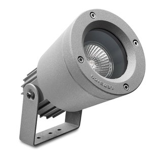 LEDS-C4 Hubble buitenspot, grijs, GU10, aluminium