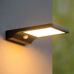 Lucide LED-buitenwandlamp op zonne-energie Basic sensor Lucide LED-buitenwandlamp op zonne-energie Basic + sensor