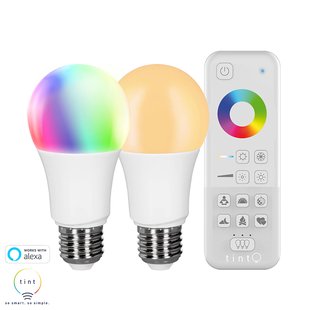 Müller licht tint white+color set 2xE27+besturing