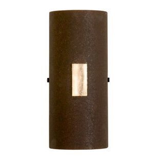 Menzel SOLO wandlamp in roest met bladgoud