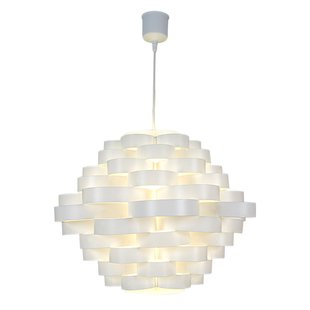 Näve Hanglamp White met kap van ronde schijven