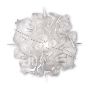 Slamp Veli - design wandlamp, Ø 32 cm, wit