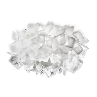 Slamp Clizia plafondlamp, Ø 32 cm, wit