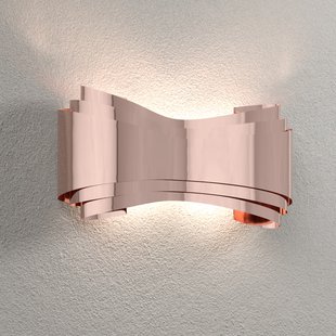 Selène Ionica - koperkleurige LED wandlamp
