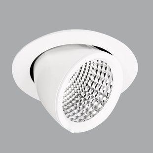 Performance in Lighting Witte inbouwlamp EB433 LED Flood reflector 3000K
