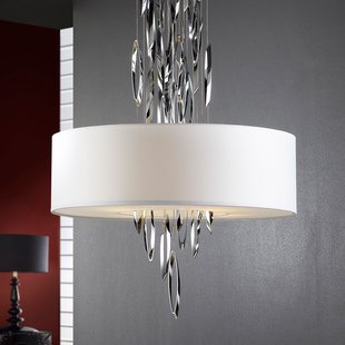 Schuller Valencia Domo - chique hanglamp met chromen elementen