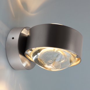 Top Light Wandlamp Puk Wall, G9, mat chroom
