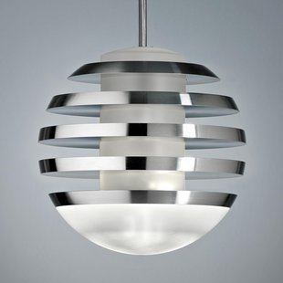 TECNOLUMEN led-hanglamp BULO, aluminium TECNOLUMEN led-hanglamp BULO, aluminium
