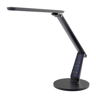 Aluminor LED bureaulamp Zig met bedieningsveld zwart