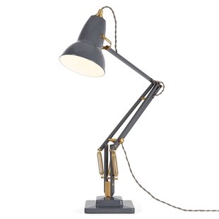Anglepoise tafellamp Original 1227, grijs/messing