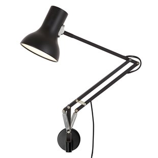 Anglepoise Type 75 Mini Wand met arm, fluweelzwart