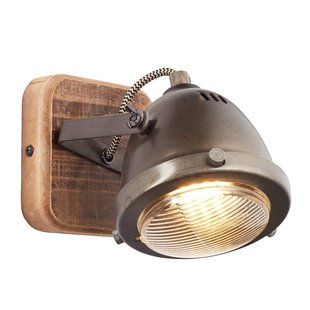 Brilliant Verstelbare wandspot Carmen Wood