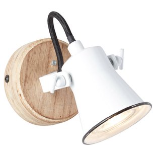 Brilliant Wandspot Seed kap wit
