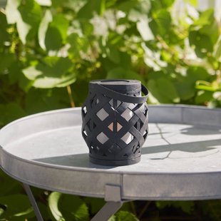 STAR TRADING LED lantaarn Flame Lantern, zwart, hoogte 16 cm STAR TRADING LED lantaarn Flame Lantern, zwart, hoogte 16 cm