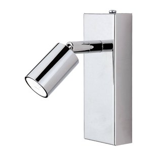 Busch 6,5 W LED wandspot Karen in glanzend chroom