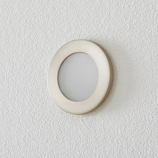 BEGA Accenta wandinbouw rond frame staal 160lm