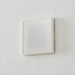 BEGA Accenta wandinbouw hoekig ring wit 315lm