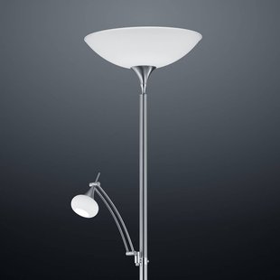 BANKAMP Opera uplighter leesarm dimbaar nikkel